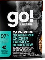 Go Go! Dog Chicken, Turkey + Duck Stew 12.5oz