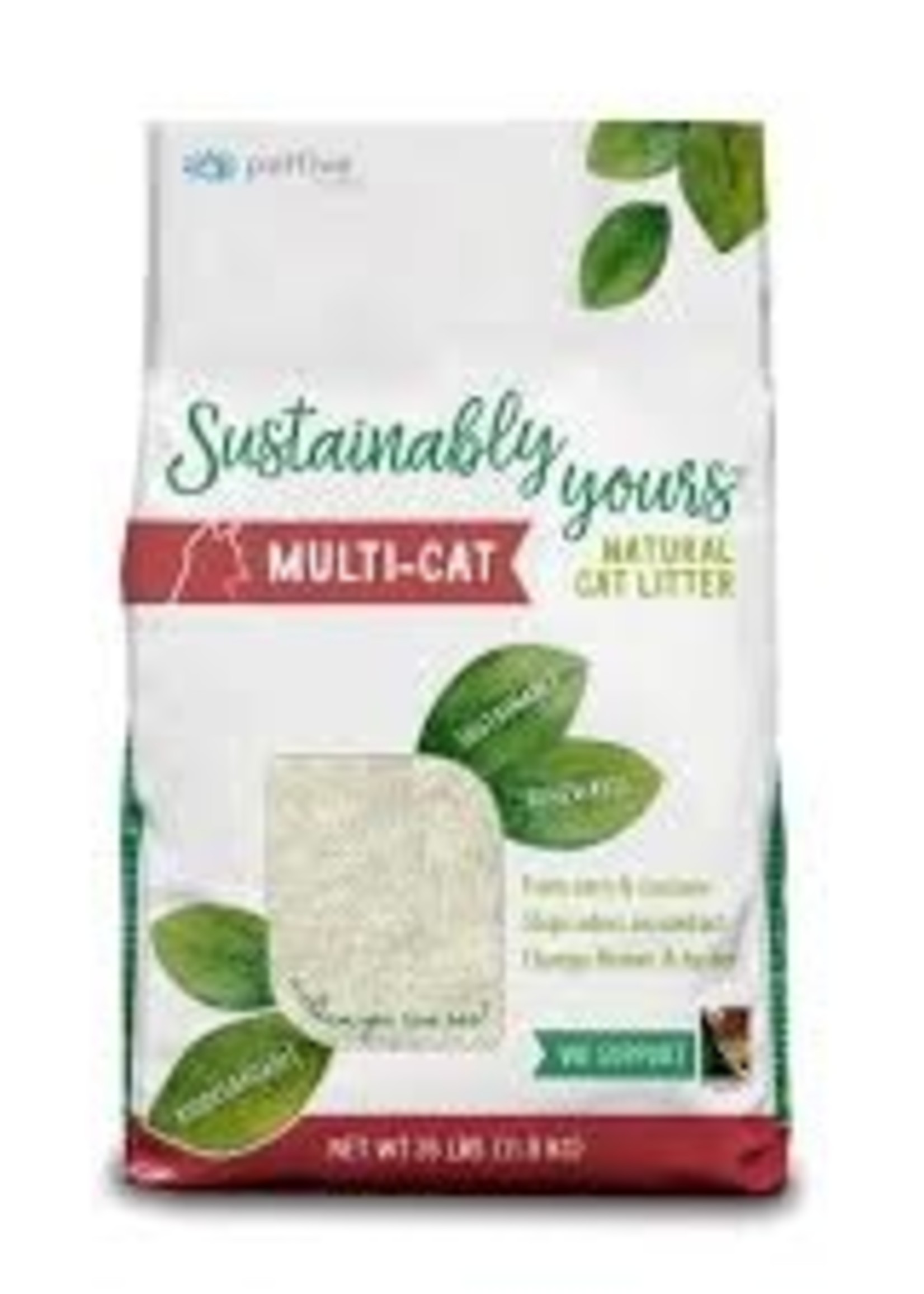 Pet Five Sustainably Yours Multi-Cat Litter 26lbs