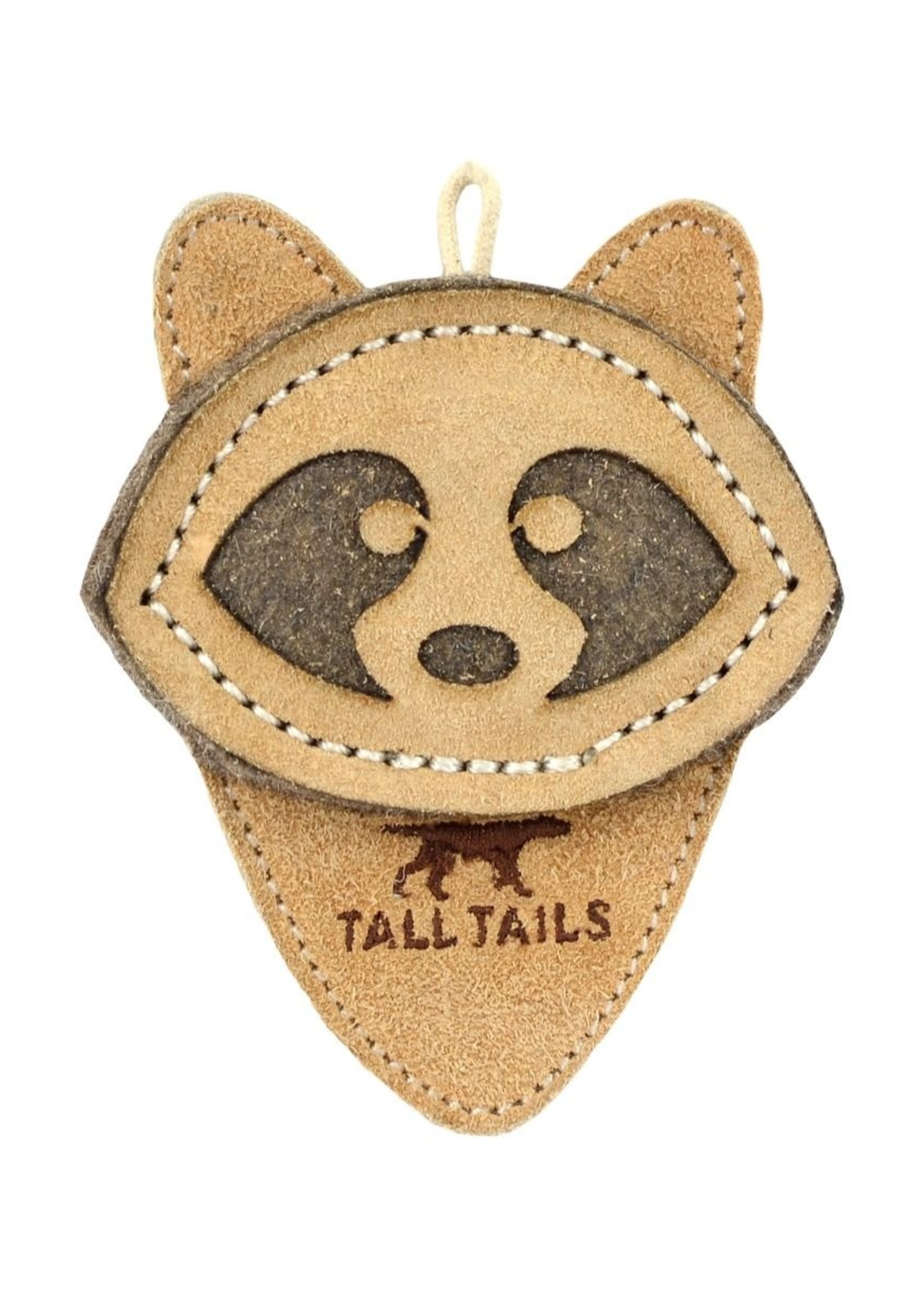 Tall Tails Tall Tails Natural Leather & Wool Scrappy Raccoon