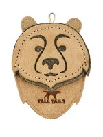 Tall Tails Tall Tails Natural Leather & Wool Scrappy Bear