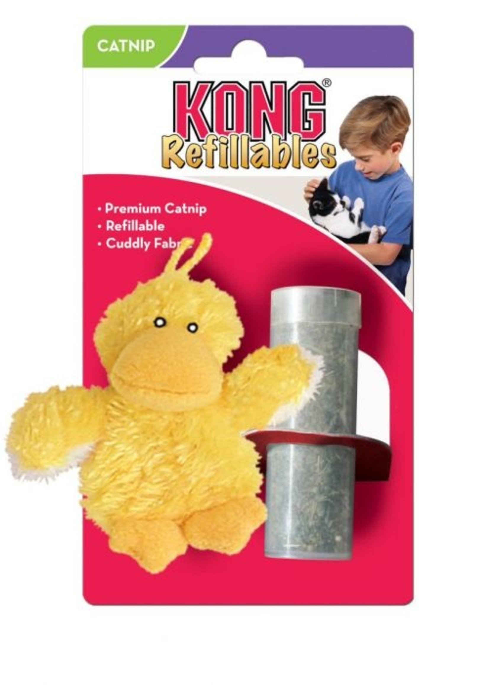 Kong Refillable Catnip Duck - Cat