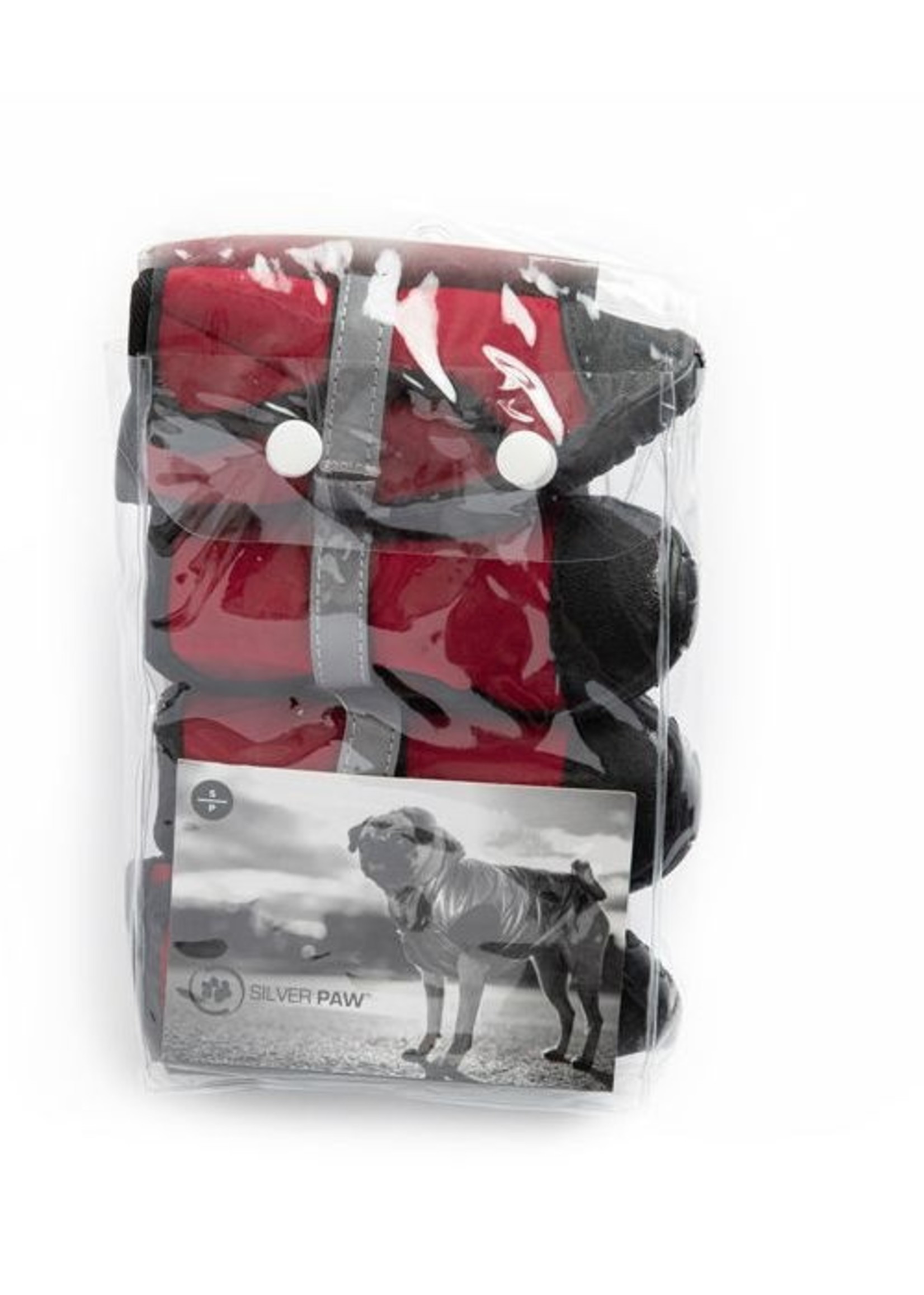 Silver Paw Silver Paw - Easy Fit Neoprene Dog Boots XS (Red)