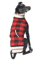 Chilly Dog Buffalo Plaid Wool Sweater (XXL)