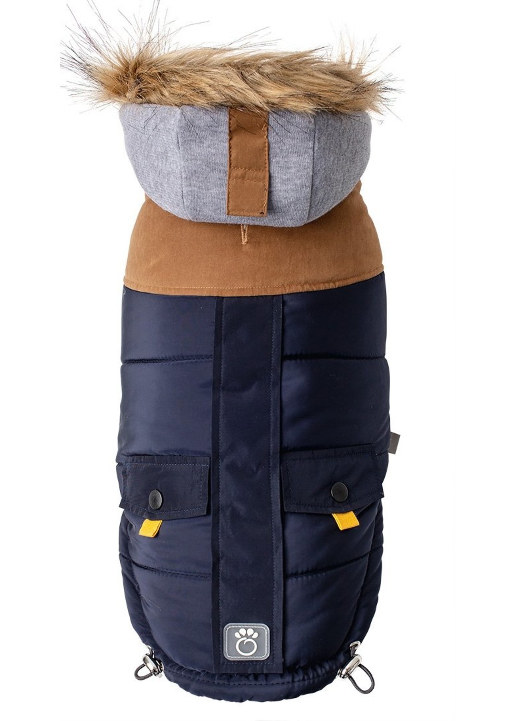 GF Pet ElastoFit Lodge Parka Navy