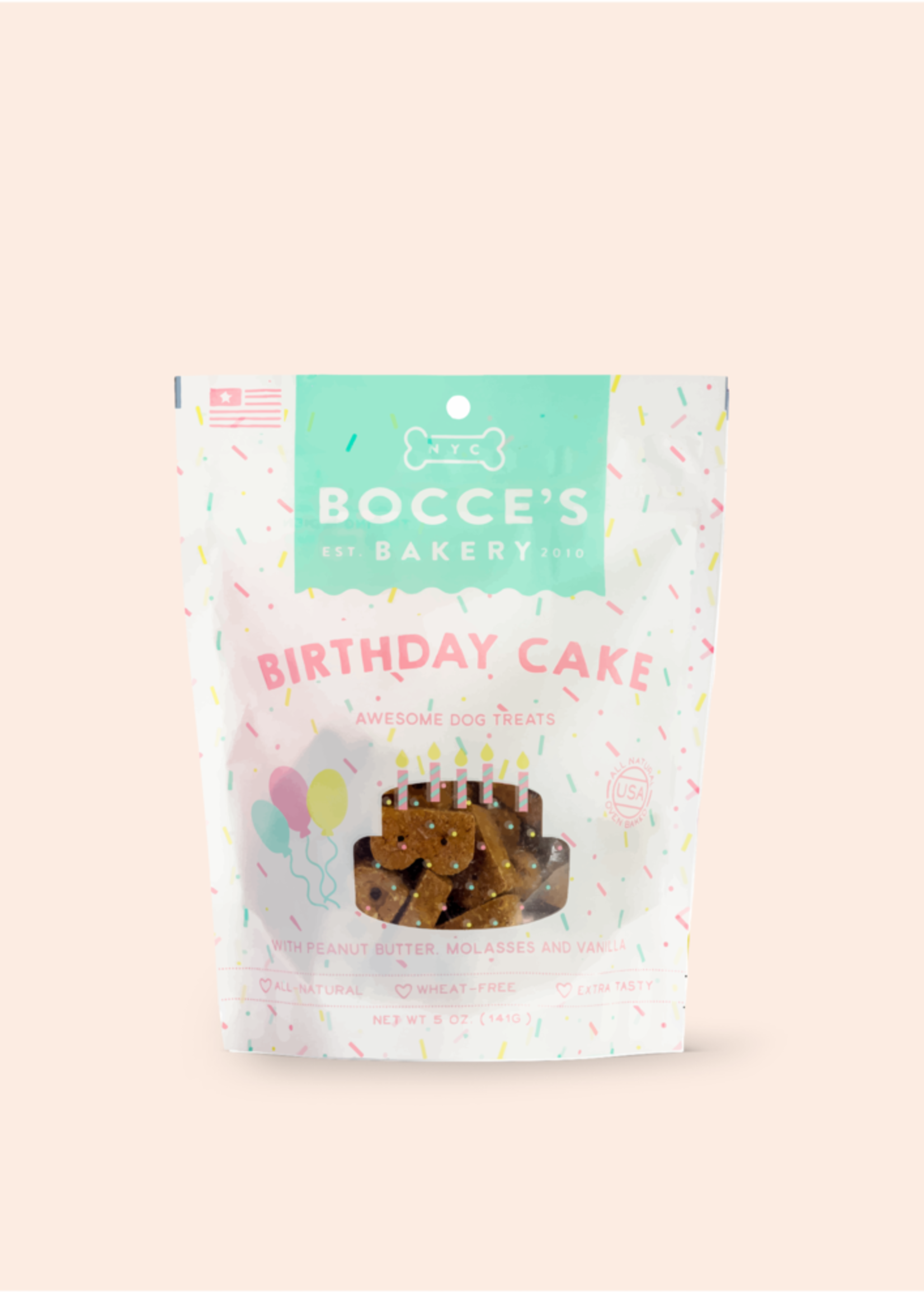 Bocce's Bakery Bocce's Bakery - Birthday Cake Cookies Limited Edition 5oz