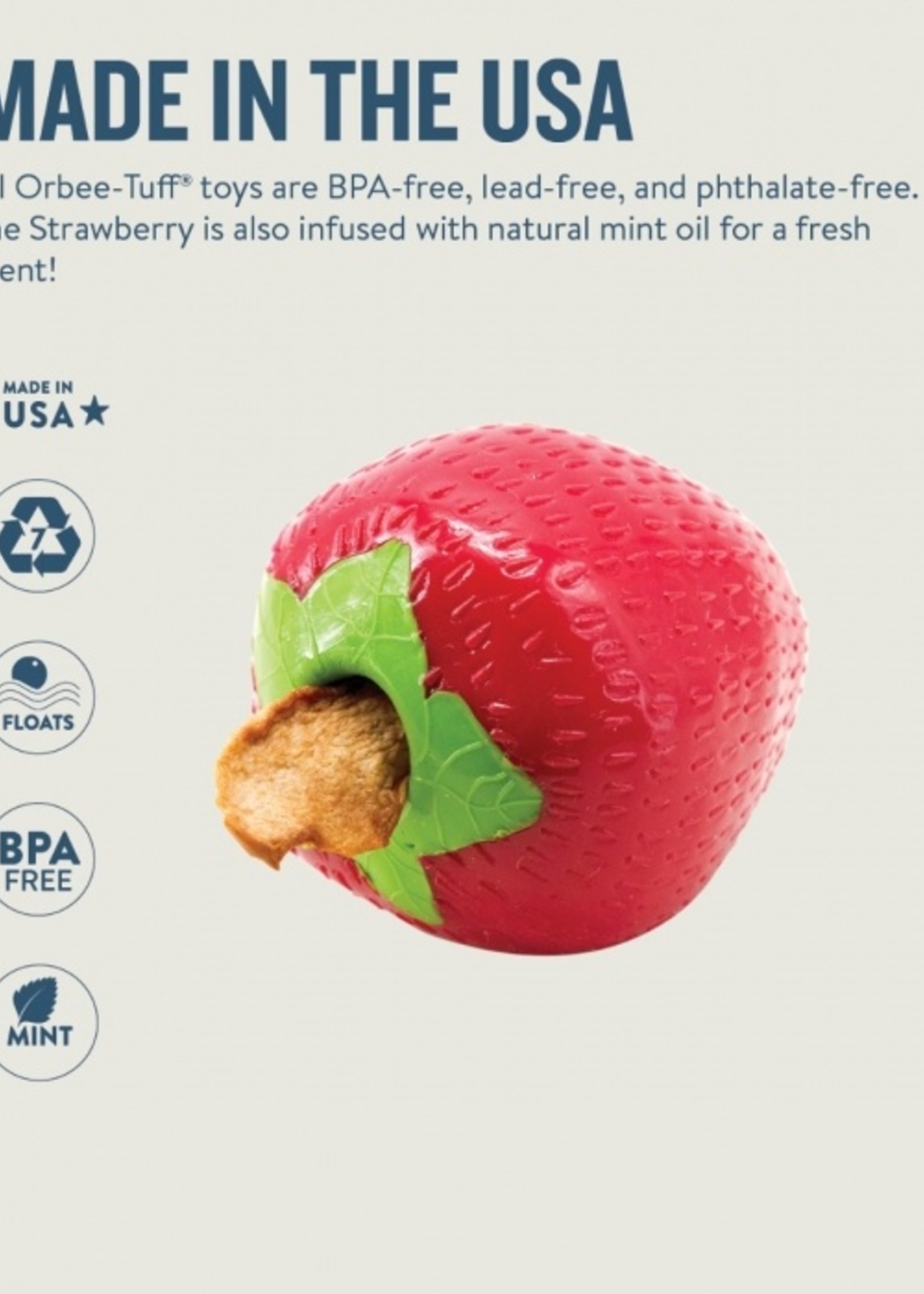 Orbee Tuff Foodies Strawberry