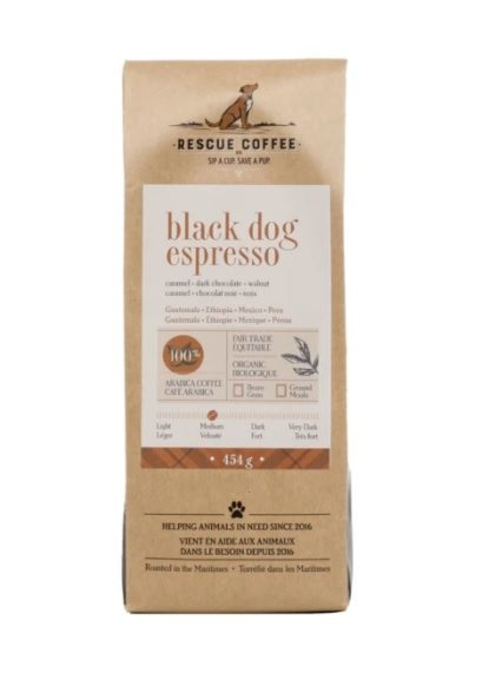 Rescue Coffee Black Dog Espresso