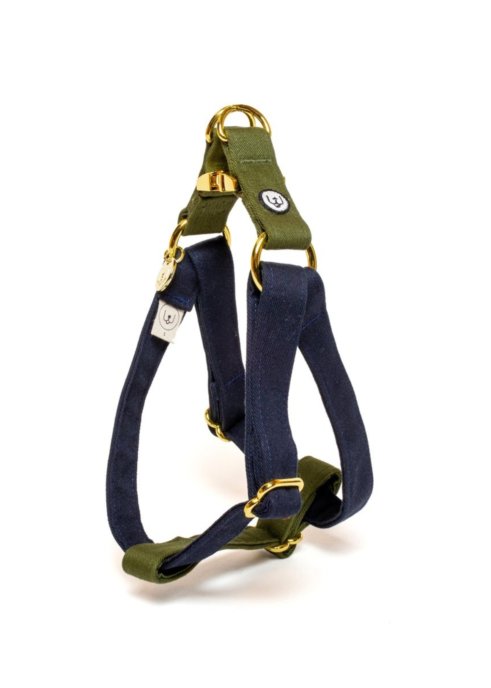 Eat Play Wag Eat Play Wag - Navy Olive Step-In Harness