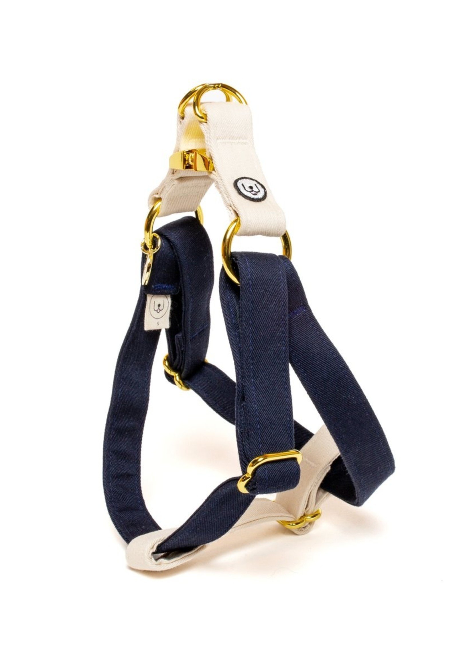 Eat Play Wag Eat Play Wag - Navy Ivory Step-In Harness