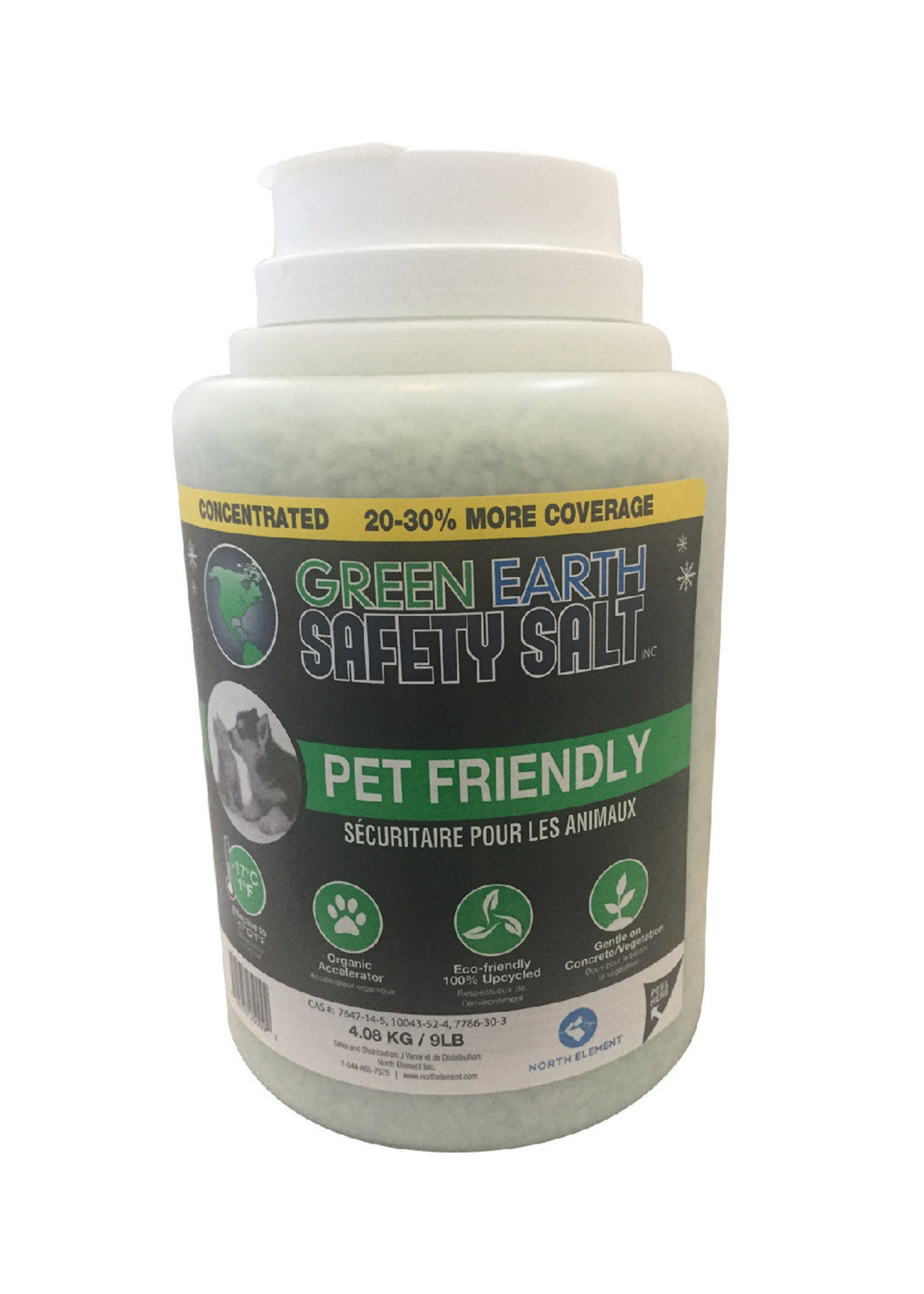 North Element Inc. Green Earth - Pet Friendly Safety Salt 9 lbs