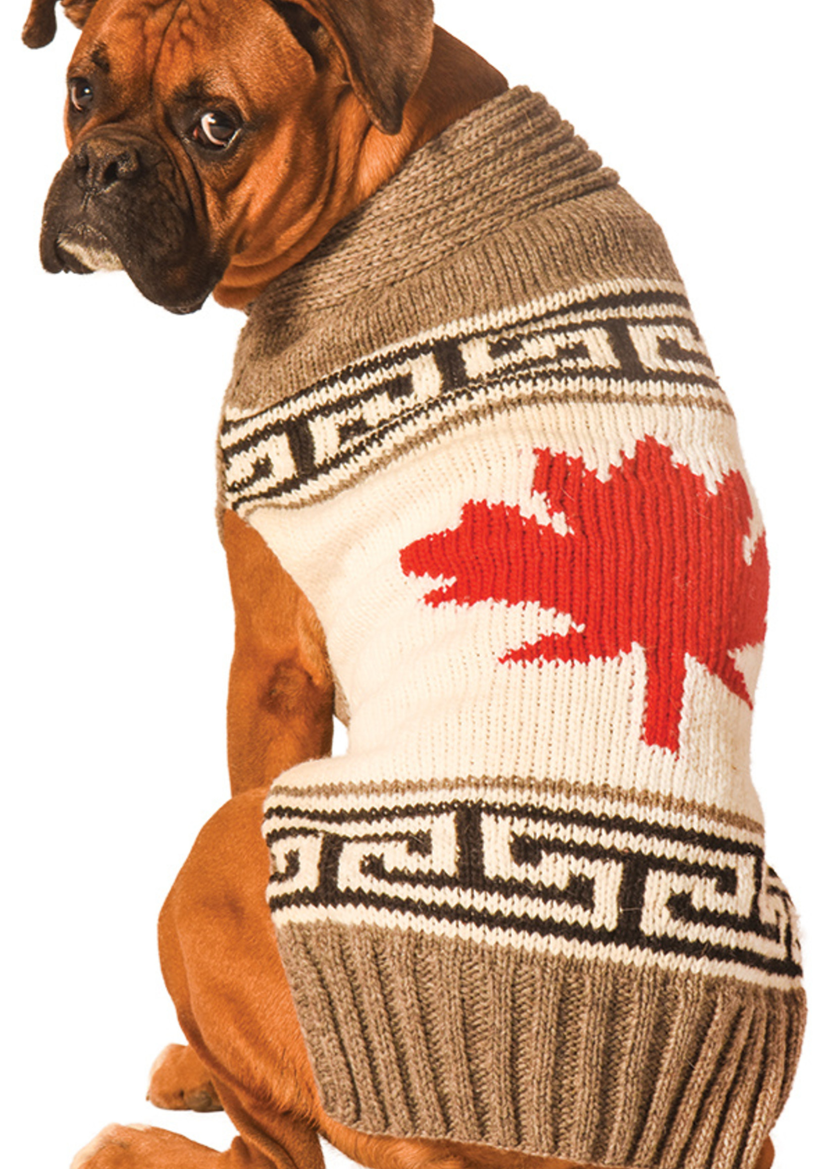 Chilly Dog - Maple Leaf  Wool Sweater