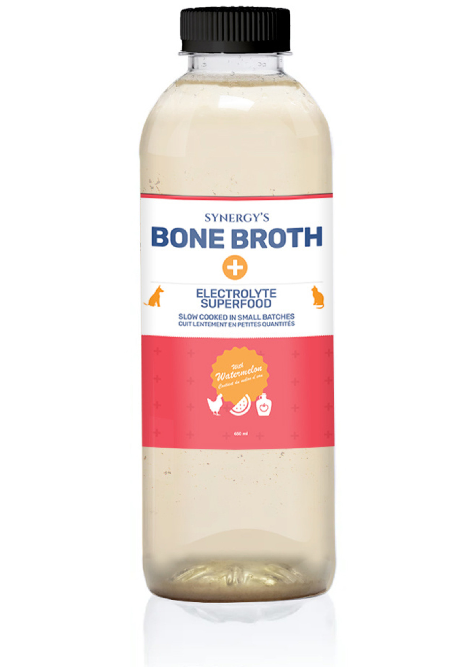 Totally Raw Synergy's Chicken Bone Broth - Electrolyte Superfood with Watermelon (700ml)