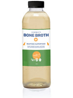 Totally Raw Synergy's Fish Bone Broth - Seafood Superfood with Kelp & Omega 3 (700ml)