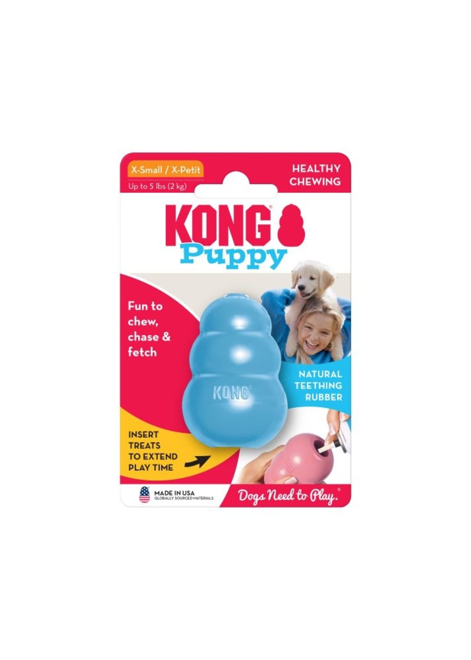 Kong - Puppy Blue S