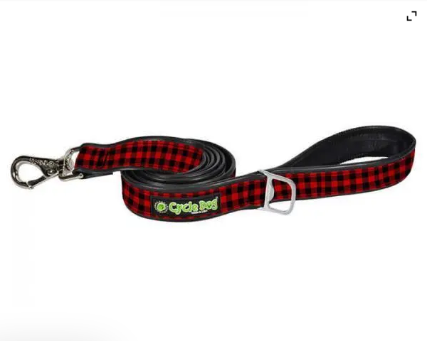 cycle dog Cycle Dog WaterProof No Stink Leash - Red Plaid