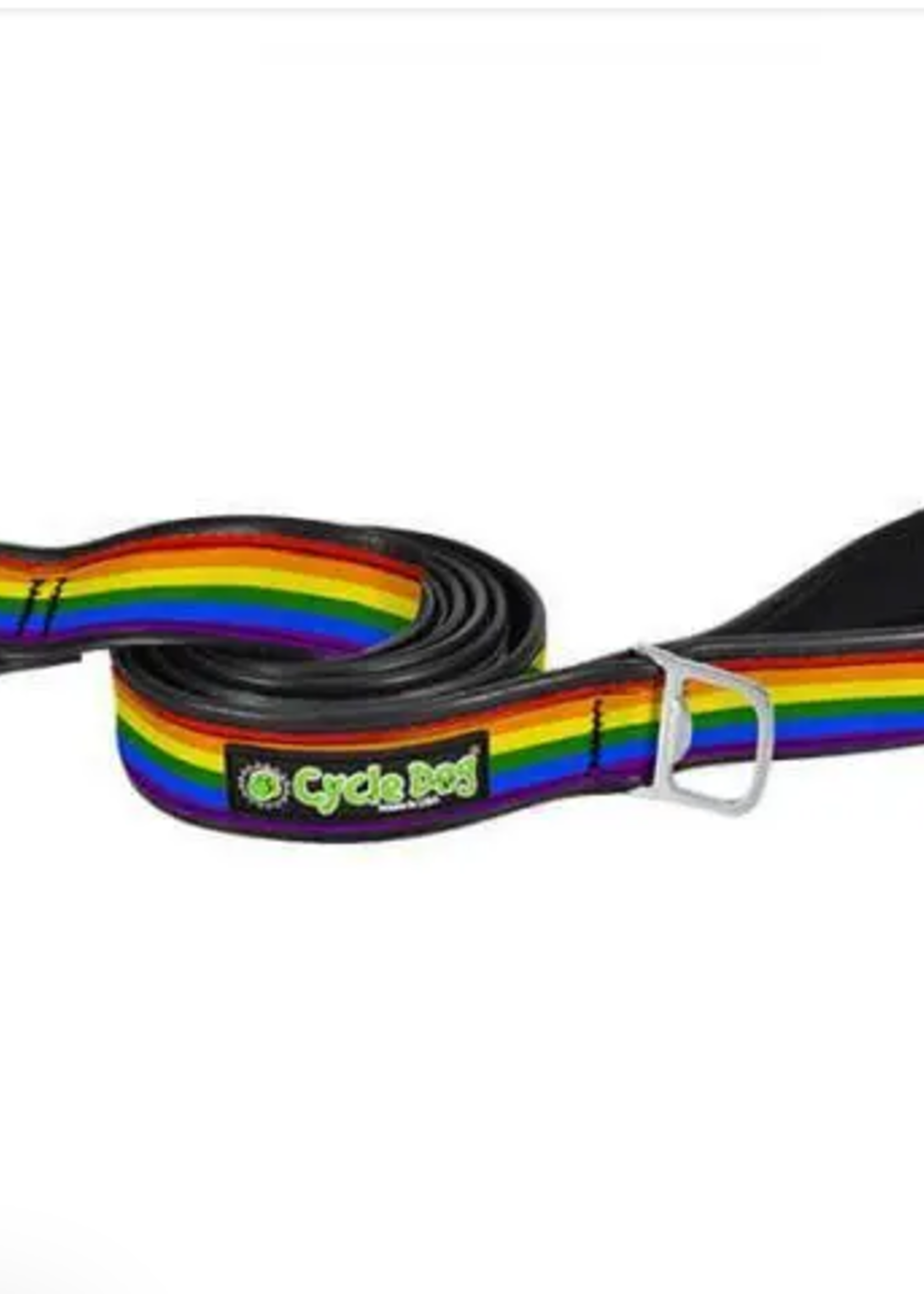 cycle dog Cycle Dog Waterproof No Stink Leash - Rainbow Pride