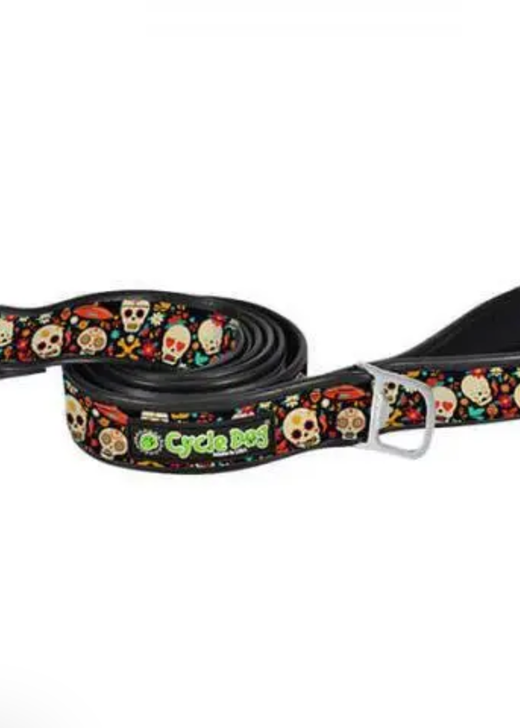 cycle dog Cycle Dog Waterproof No Stink Leash - Sugar Skulls