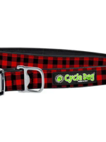 cycle dog Cycle Dog Waterproof No Stink Collar - Red Plaid
