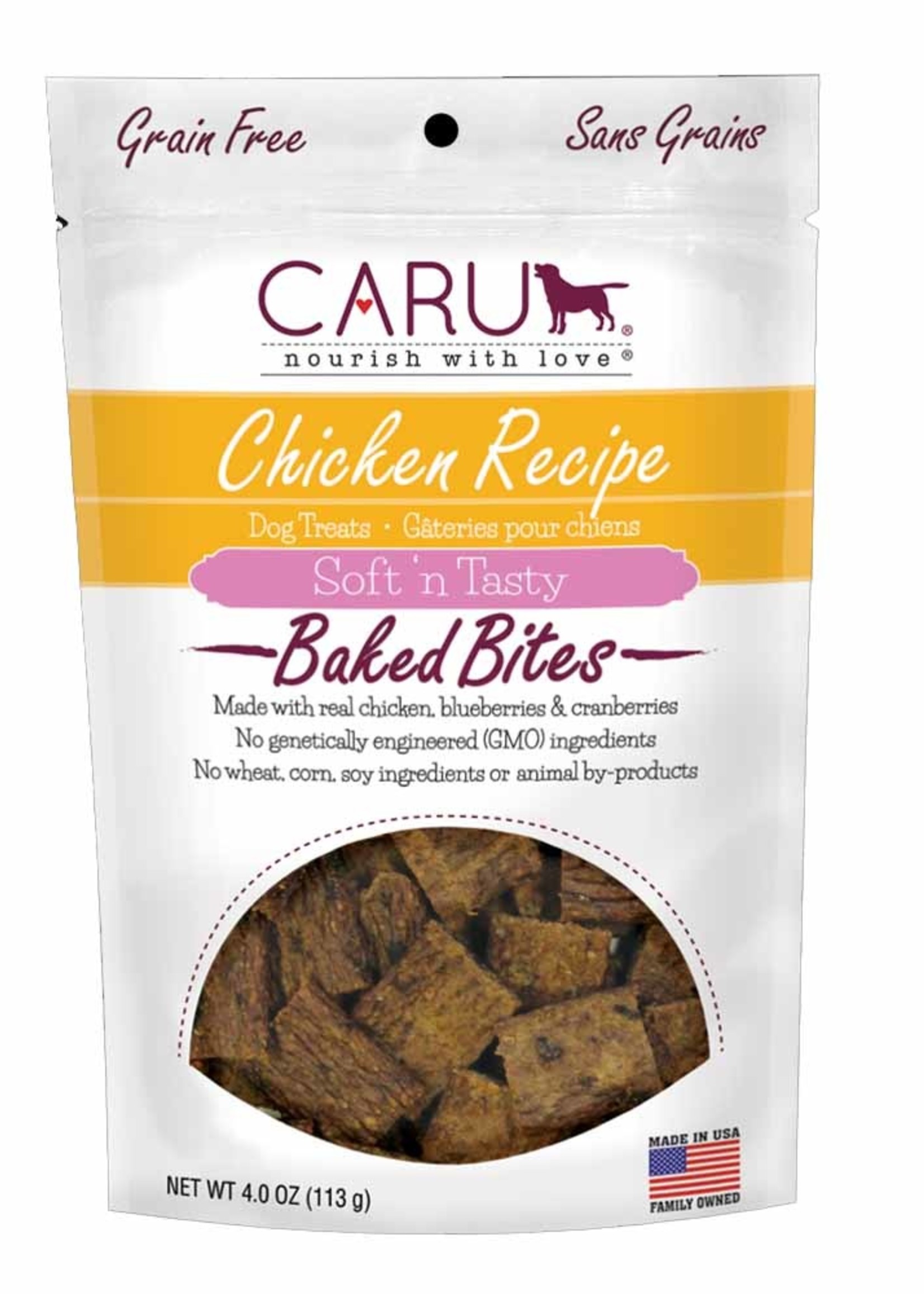 caru CARU Soft 'n Tasty Baked Bites Chicken Recipe 3oz