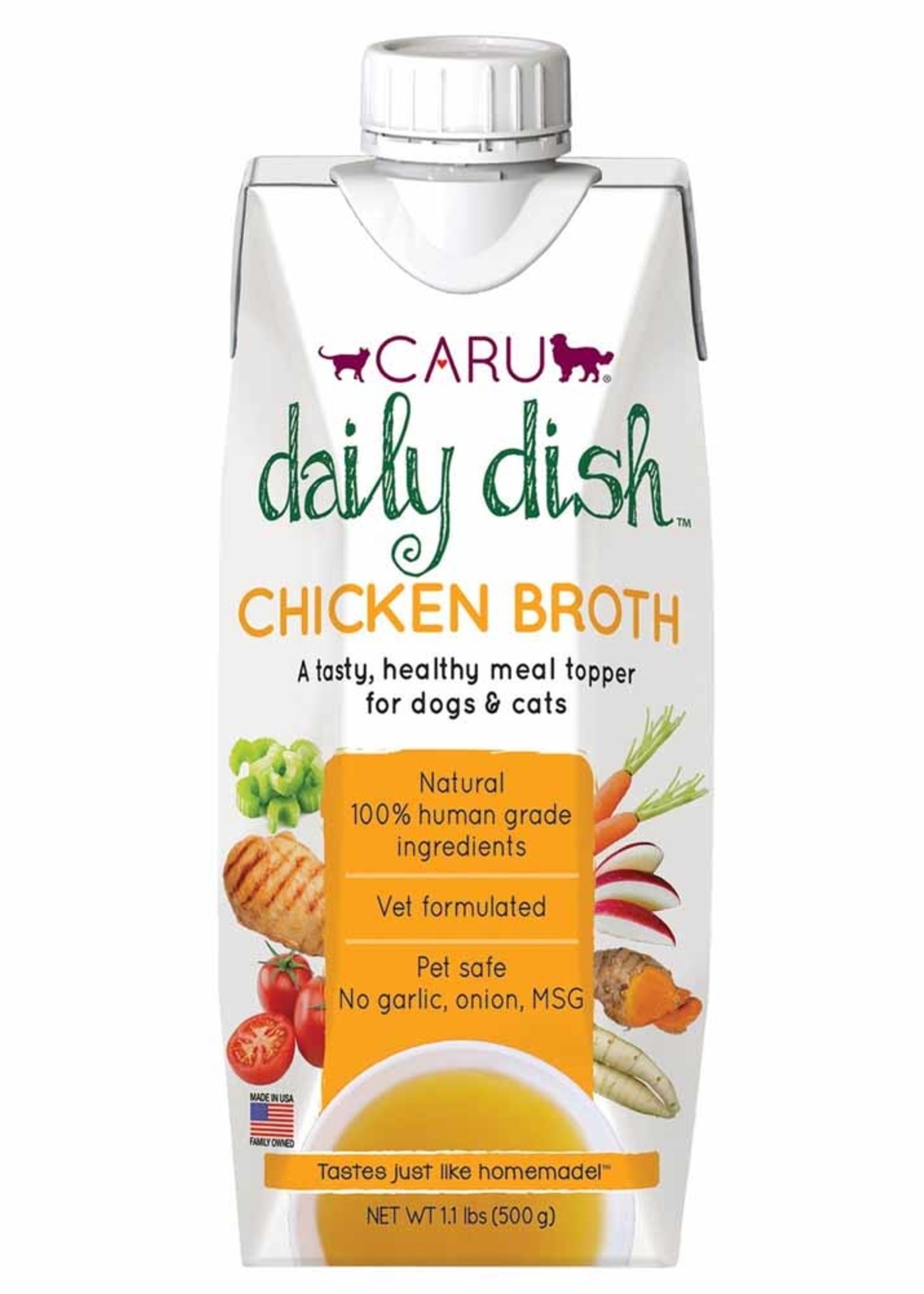 caru CARU Daily Dish Chicken Broth 17.6oz