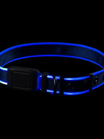 Nite Ize Nite Dog Blue LED Collar Medium