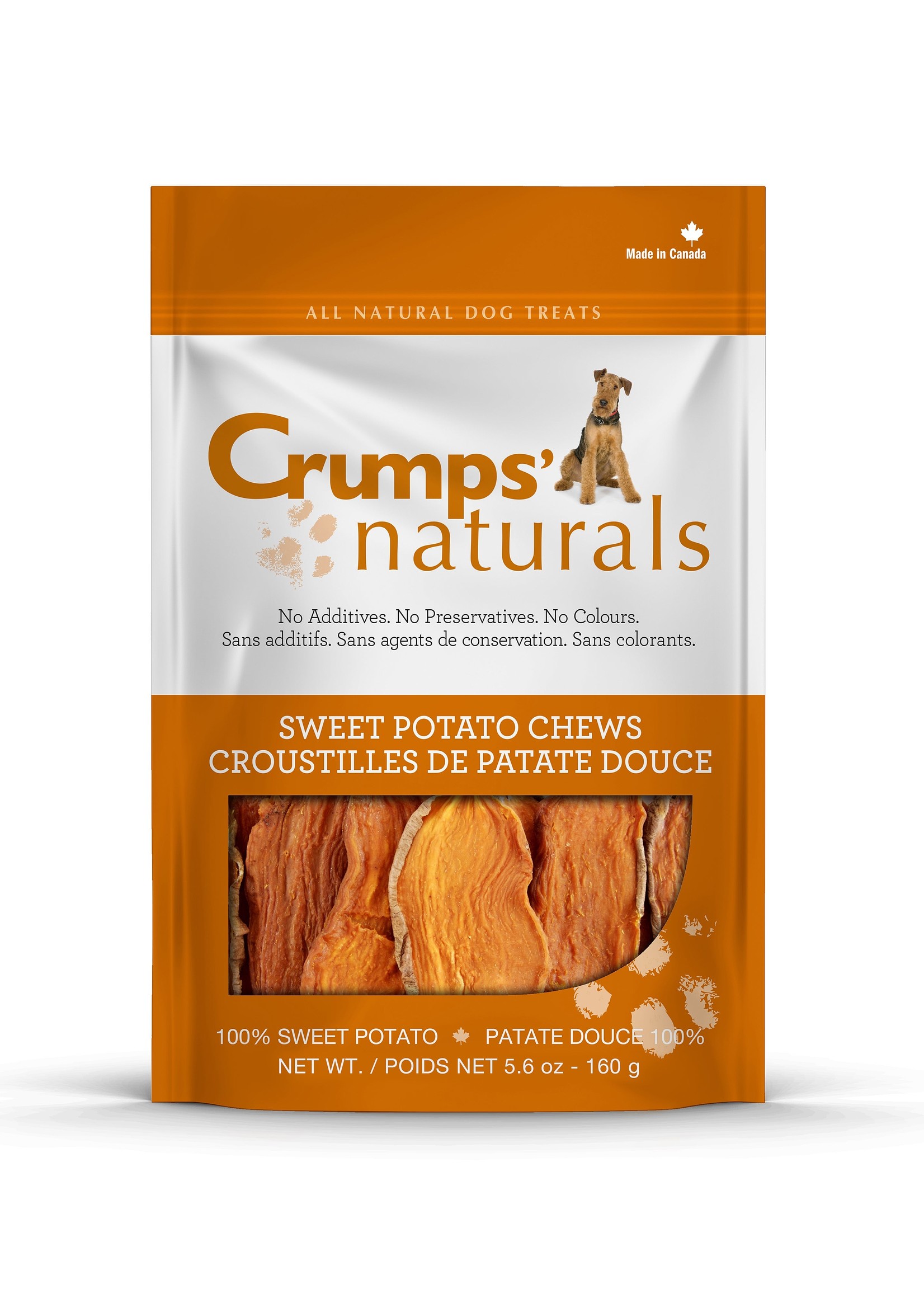 Crumps' Naturals Sweet Potato Chews 11.6oz