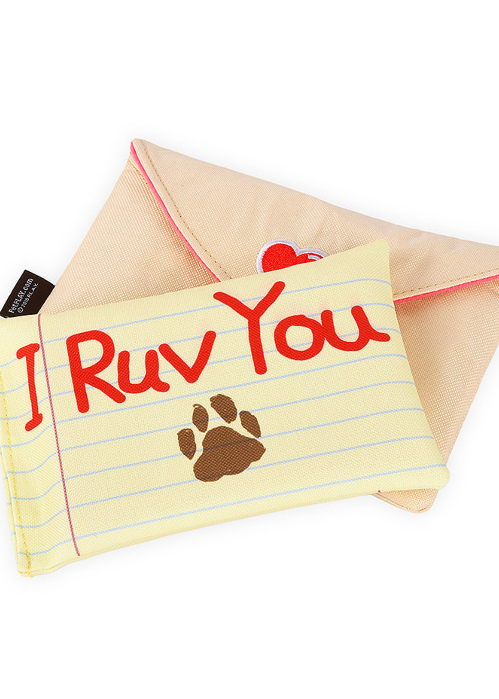 PET PLAY - Ruv Letter Plush Love Letter