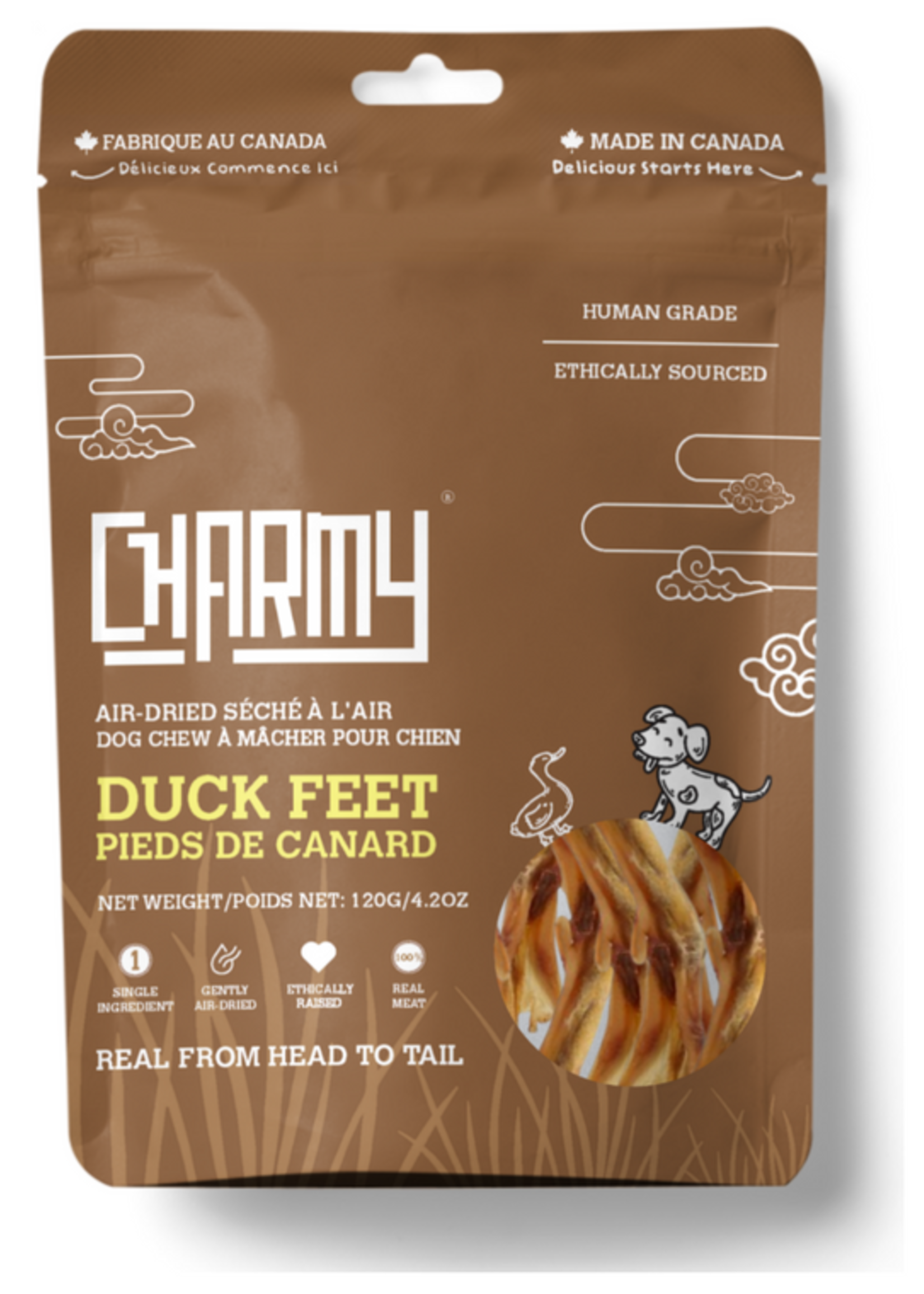 Charmy Charmy Air Dried Duck Feet