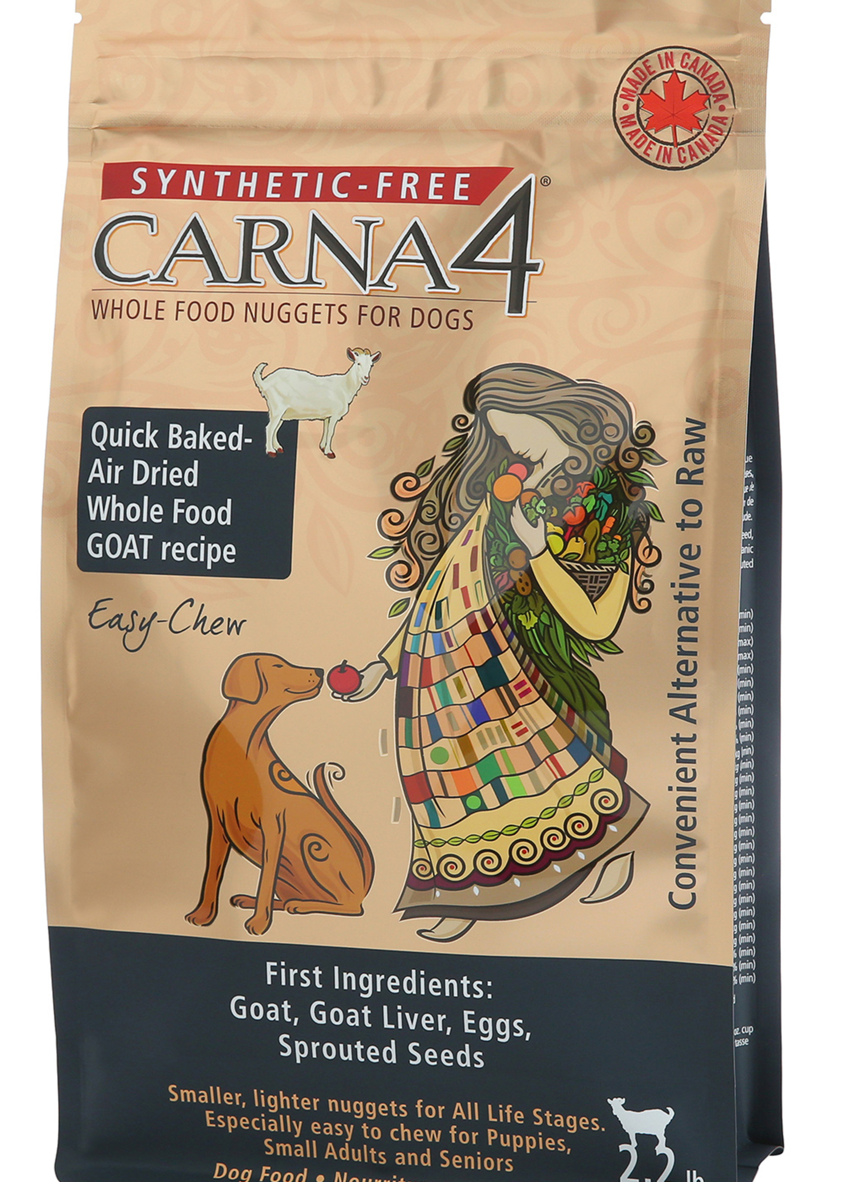 Carna4 Carna4 Easy-Chew Dog Food - Goat 10 lbs