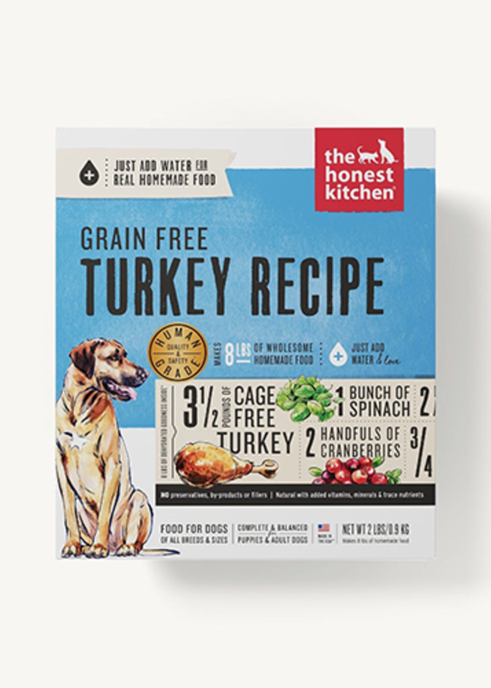 The Honest Kitchen The Honest Kitchen Dehydrated Grain-Free Turkey Recipe