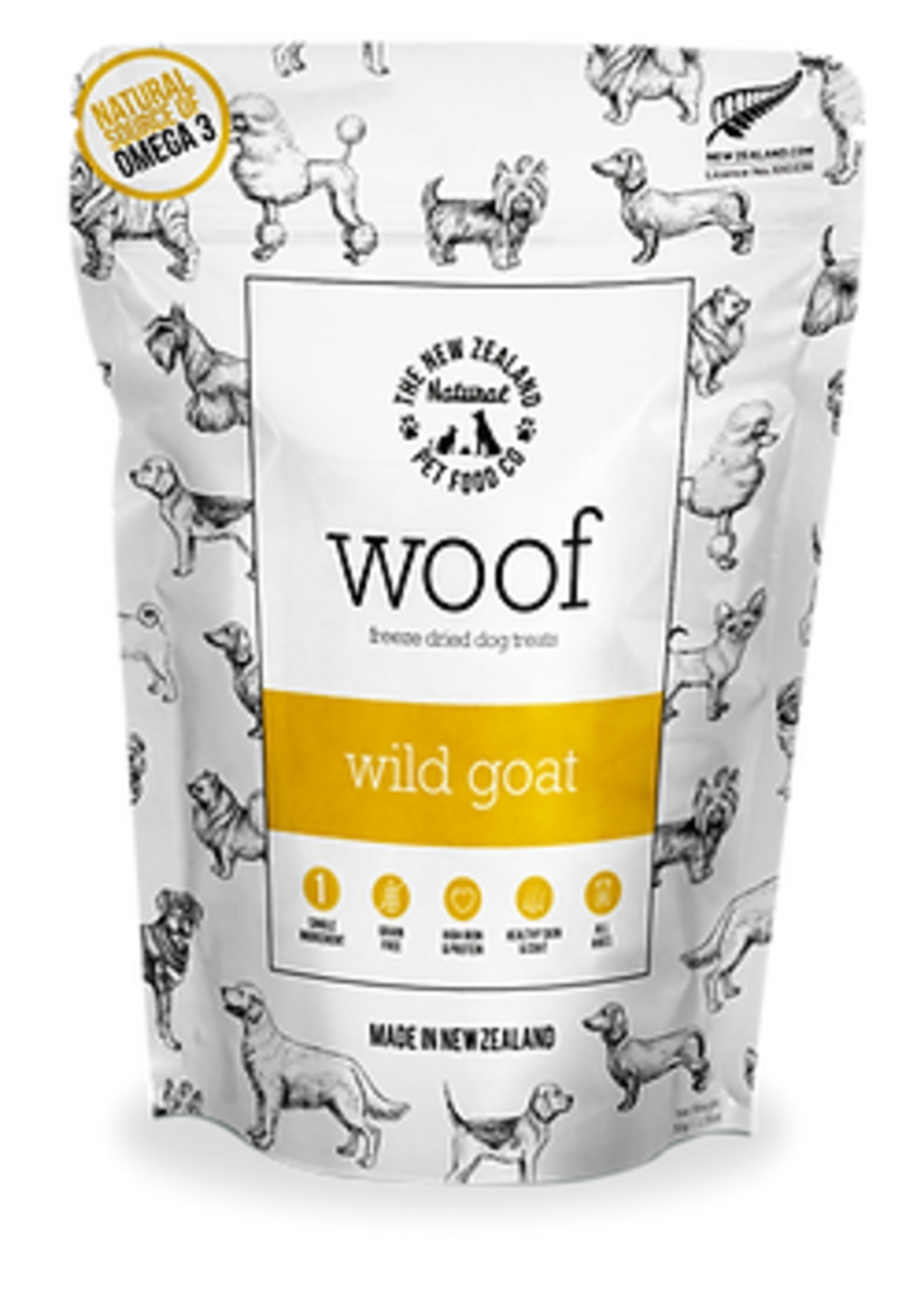 Woof freeze dried treats- Wild Goat
