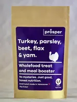 Prosper- Turkey, parsley, beet, flax, and yam
