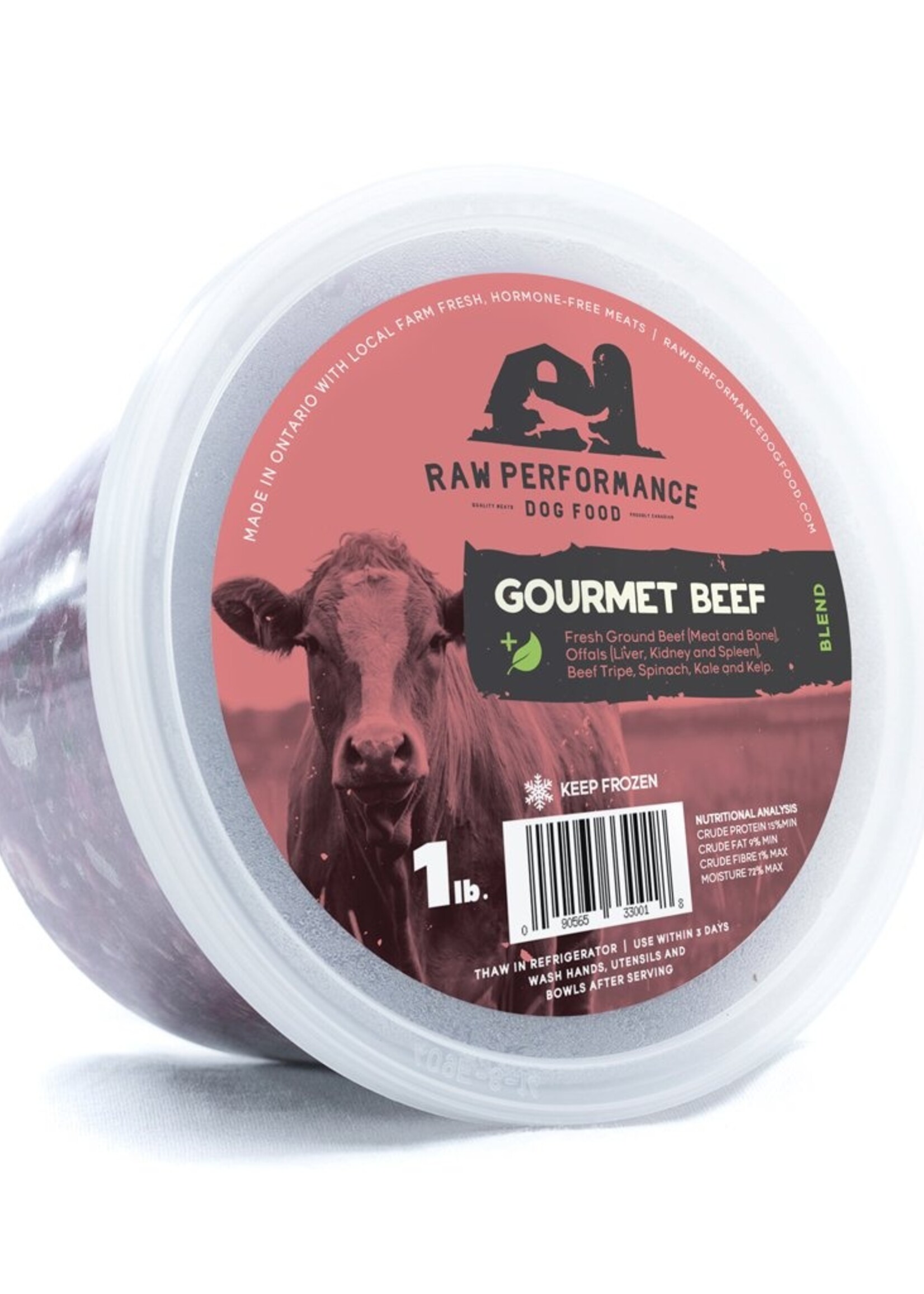 Raw Performance Raw Performance - Gourmet Beef Blend 1lb