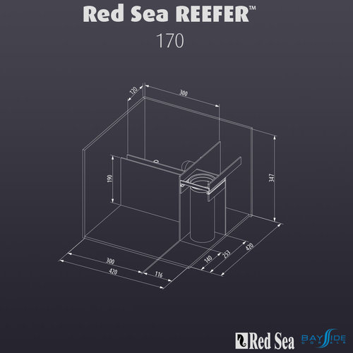 Red Sea Red Sea REEFER 170 G2 | White