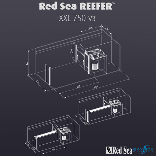 Red Sea Red Sea REEFER 750 G2 | White