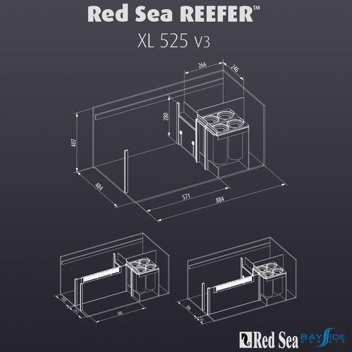 Red Sea Red Sea REEFER 525 G2 | Black