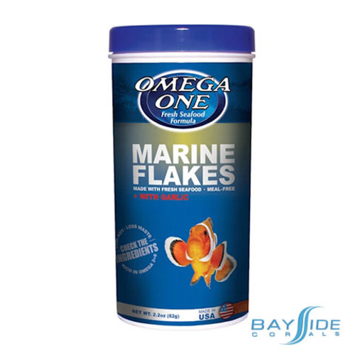 Omega One Garlic Marine Flakes | 2.2oz