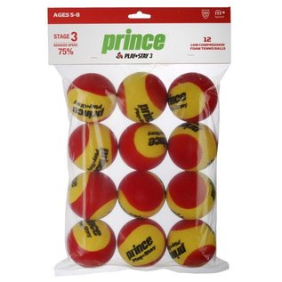 Prince Prince Play+Stay 3 - Foam Bulk 12 Pack