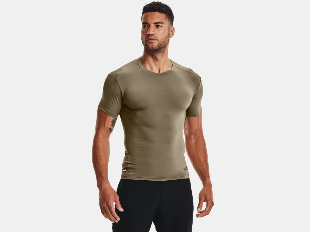 Under Armour Tactical Heatgear Compression Tee, Shirts