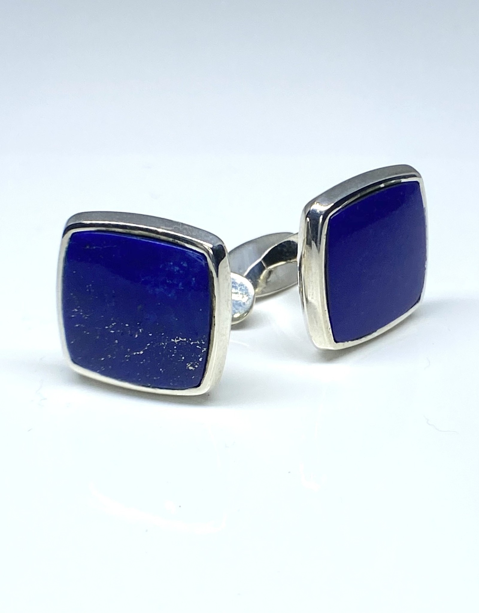 Nobles Metales Cuff Links Lapis Lazuli