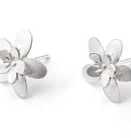Kelim Sakura Flower Stud Earrings