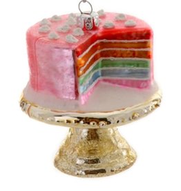 Cody Foster Rainbow Cake Ornament