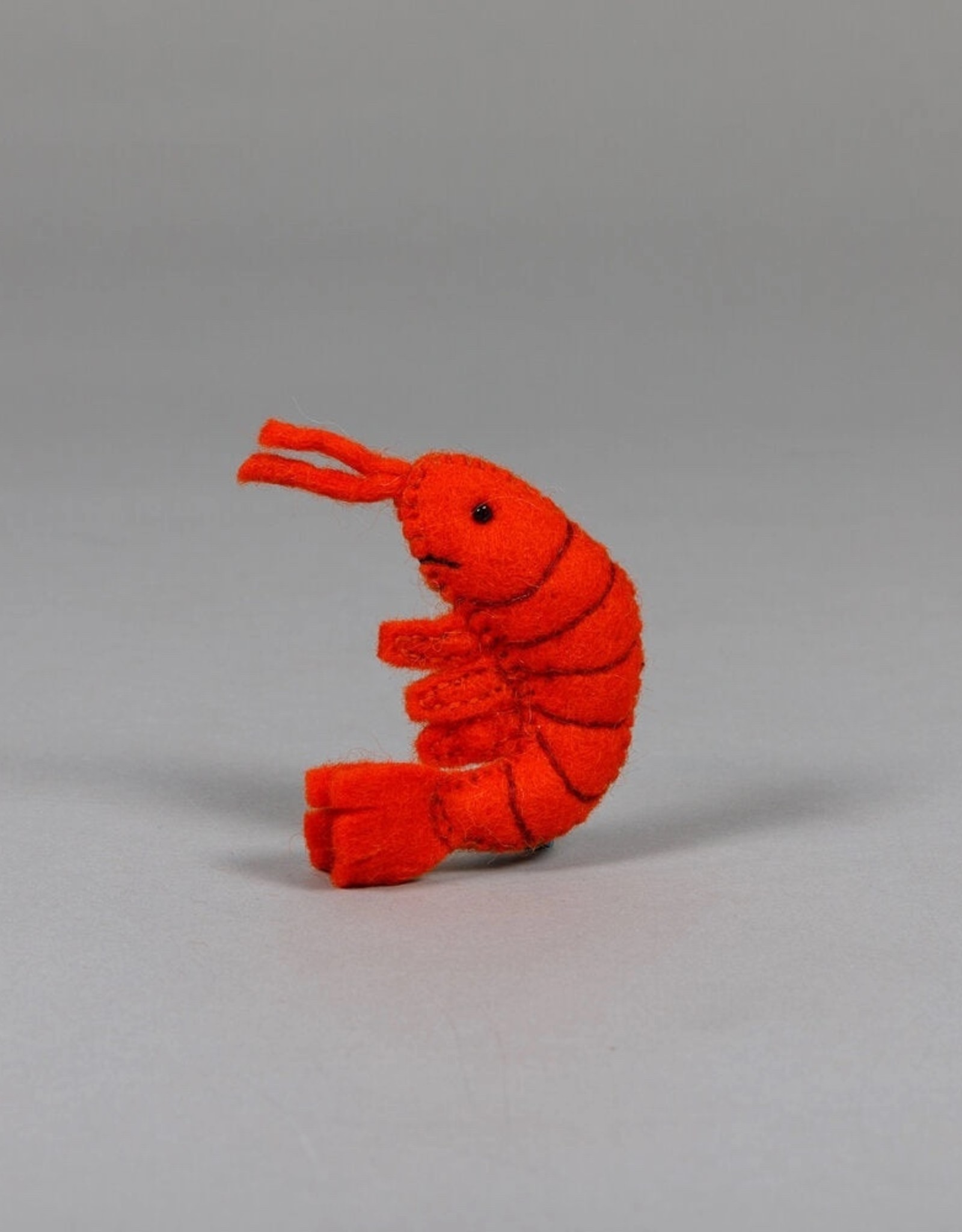 Ware of the Dog Wool Shrimp Cat Toy