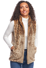 Fabulous Furs Fabulous Furs Hook Vest Vintage Leopard