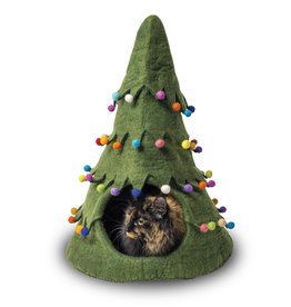 Dharma Dog Karma Cat Christmas Tree Cat Cave