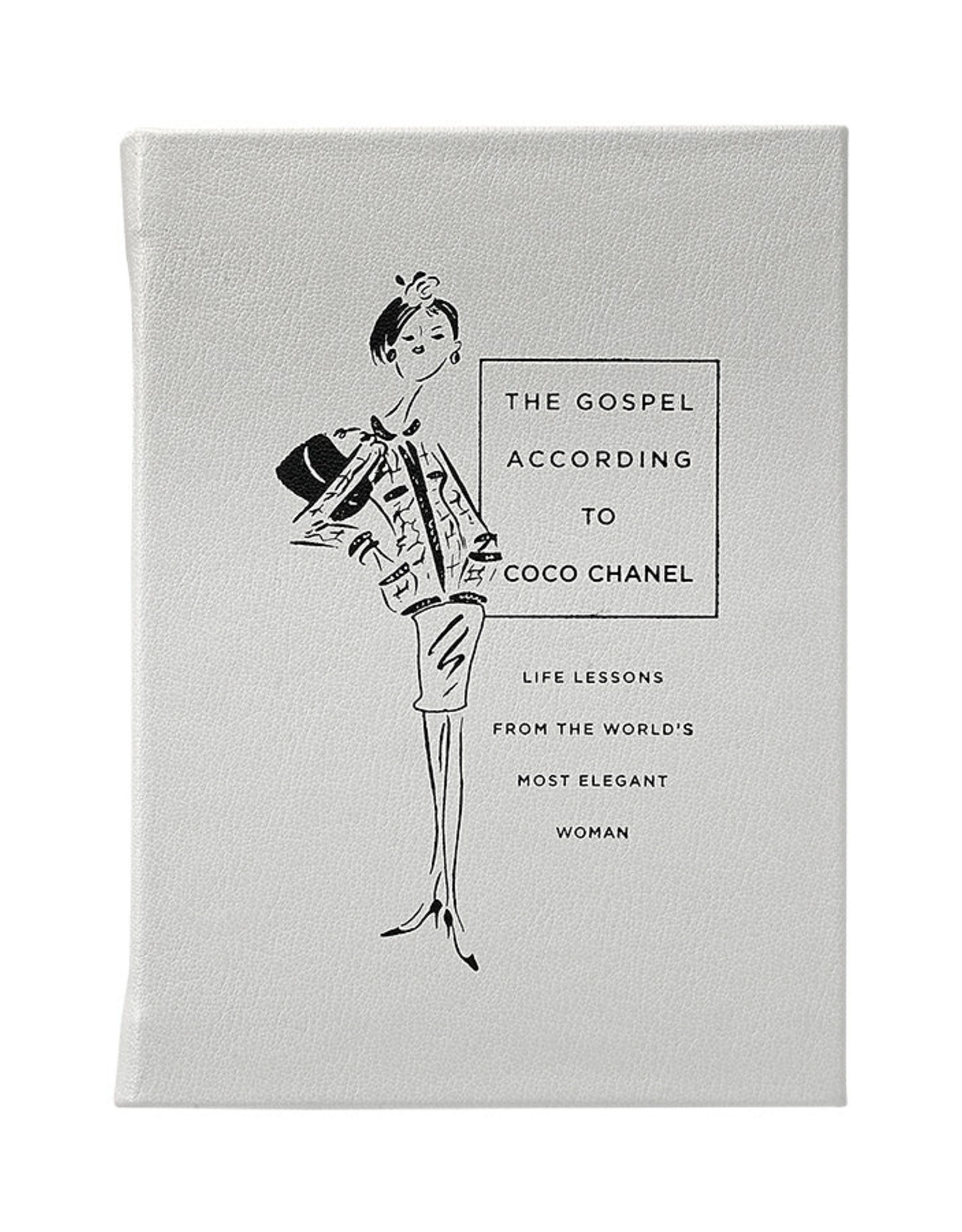 Graphic Image The Gospel According to Chanel Leather Book