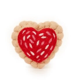 The Foggy Dog Heart Cookie Cat Toy
