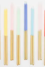 Meri Meri Meri Meri Gold Dipped Rainbow Mix  Candles