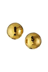 NEST Jewelry NEST Gold Hammered Dome Stud Earrings