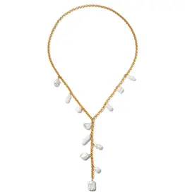 NEST Jewelry NEST Baroque Pearl Y-Necklace
